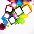 abstract cheerful background.