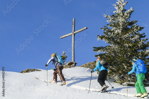 Photo: Ankunft am Gipfelkreuz Ankunft am Gipfelkreuz