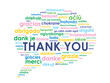 "THANK YOU" Card (a lot thanks gratitude congratulations)