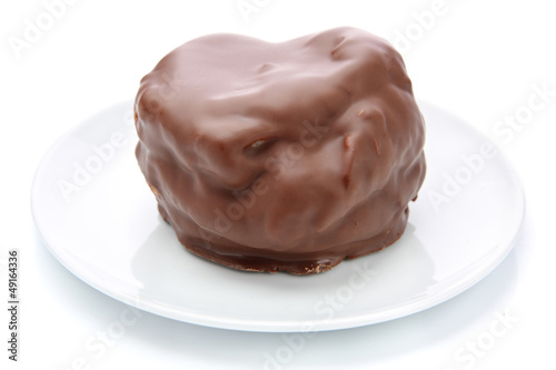 Photo: Moorkop or Bossche bol, Dutch traditional pastry Moorkop or Bossche bol, Dutch traditional pastry