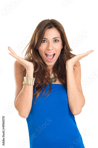 Photo: Surprised Young Woman Surprised Young Woman
