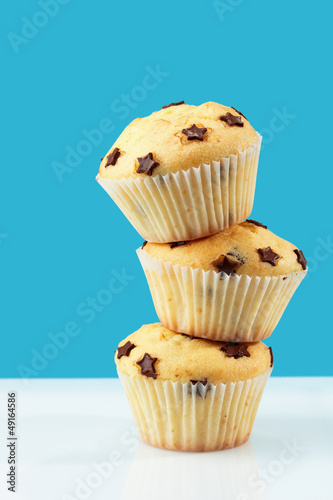 Photo: Chocolate chip muffins Chocolate chip muffins