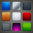 High detailed backgrounds for apps icons