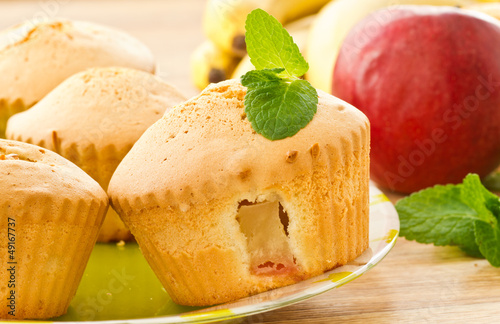 Photo: fruit muffins fruit muffins