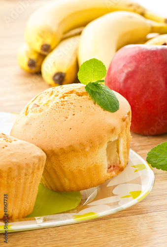 Photo: fruit muffins fruit muffins