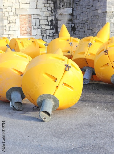 Photo: Large ships bouy's, channel markers Large ships bouy's, channel markers