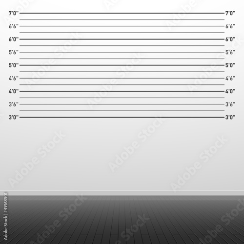 Vector: Police lineup background Police lineup background