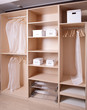 brand new wooden wardrobe