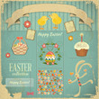 Retro Card with Easter Set