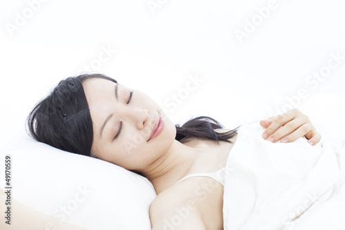 Photo: 眠る女性 眠る女性