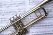 Trumpet on Sheet Music