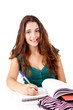 Photo: Portrait of a young happy student Portrait of a young happy student