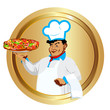 Best food for gourmet from Chef.Golden emblem
