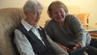 Video: Senior and mature lady with digital tablet Senior and mature lady with digital tablet