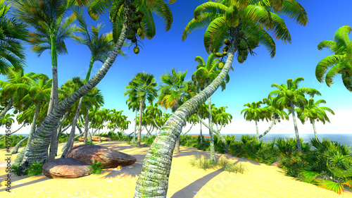 Illustration: Hawaiian paradise Hawaiian paradise