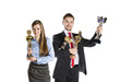 Successful business colleagues
