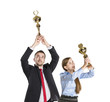 Successful business colleagues