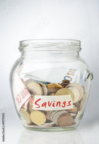 Photo: Savings jar Savings jar