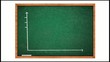 Business chart rising on chalkboard