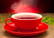 Cup of tea on a table