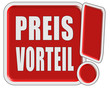 !-Schild rot quad PREISVORTEIL
