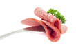 sliced smoked sausage