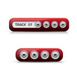 Vector web audio players
