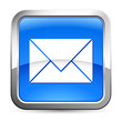 Vektor: e-Mail - Button silber-blau e-Mail - Button silber-blau