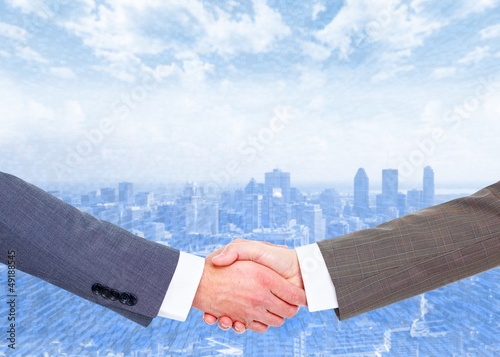 Photo: Handshake. Handshake.