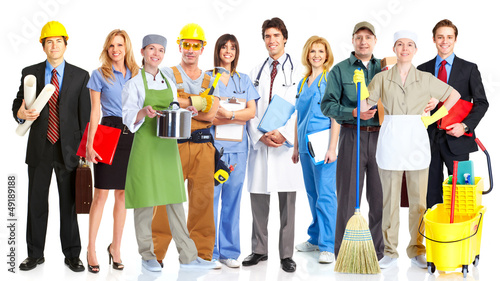 Photo: Business people team. Business people team.