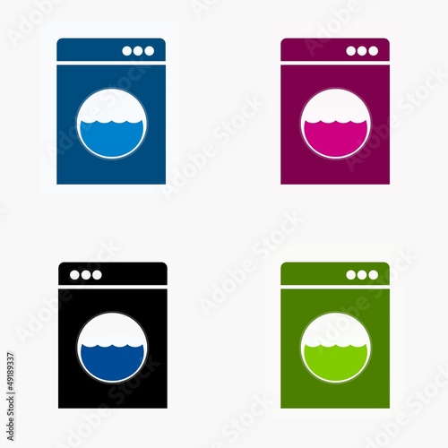 Illustration: Washing Machine Washing Machine