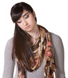 Photo: Sad Woman Looking Down Sad Woman Looking Down