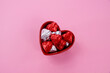 Valentine chocolate candy