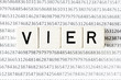 Zahl Vier