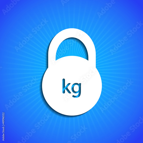 Vector: Vector icon on blue background. Eps10 Vector icon on blue background. Eps10