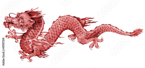 Illustration: 日本的な龍 日本的な龍