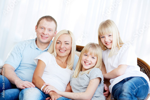 Photo: Family of four Family of four