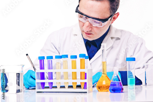 Photo: scientist at work scientist at work