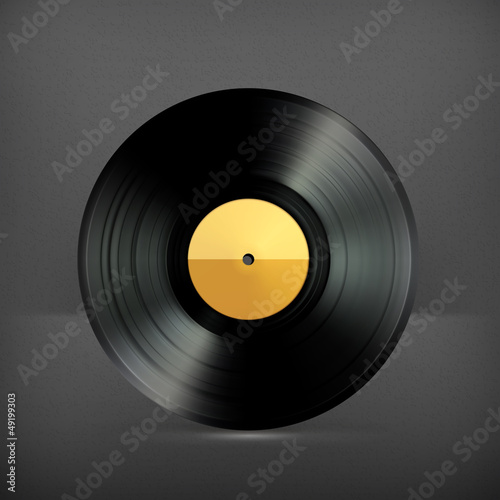 Vector: Vinyl record Vinyl record