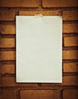 paper on brick