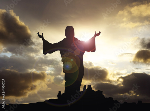 Illustration: jesus arms raised 1 jesus arms raised 1
