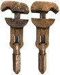 Old Rusty Wrench 2 sides