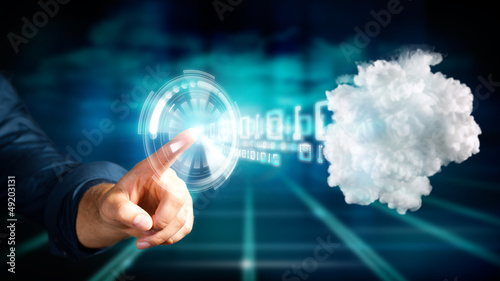 Photo: Daten in der Cloud Daten in der Cloud
