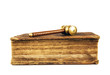 judges hammer and book