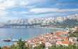 der beliebte Urlaubsort Baska auf der Insel Krk