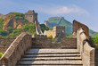 Great Wall of China in Summer with beautiful sky