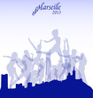 Vector Marseille illustration