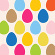 Easter Egg Colorful pattern