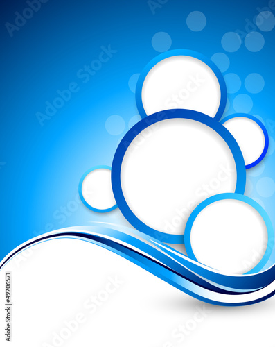 Vector: Background with circles Background with circles
