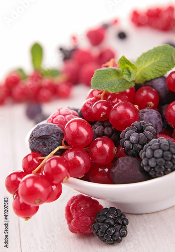 Photo: assortment of berries assortment of berries